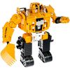 Трансформер 2в1 BONDIBOT робот-строит. техника (экскаватор гусеничный), метал. детали, Bondibon BOX