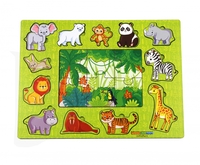 Рамка-вкладыш Woodlandtoys В лесу - 144102