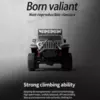 Радиоуправляемый внедорожник MN Model Jeep Wrangler 4WD RTR масштаб 1:12 2.4G - MN-128 SILVER
