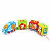 Игрушка МЯКИШИ Паровозик Лесные животные - 372