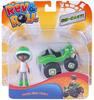 Игровой набор Rev*Roll фигурка + машинка (металл) - Оуен и Крэш - EU881041