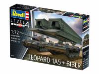 Танк Revell Leopard 1A5 and Bridgelayer Biber - 3307