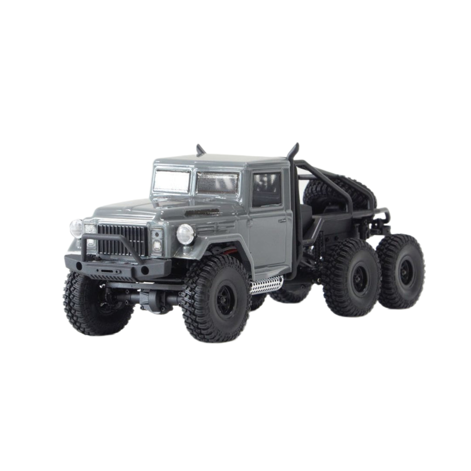 Радиоуправляемый краулер HobbyPlus Micro CR18 Conqueror 6X6 (Gray) 4WD RTR масштаб 1:18 2.4G - HP-1810167-GR