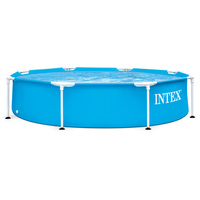 Бассейн каркасный круглый Intex Metal Frame 244х51см - И28205