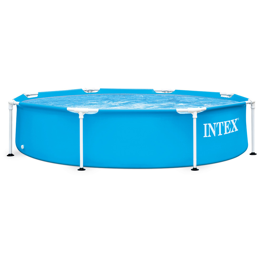 Бассейн каркасный круглый Intex Metal Frame 244х51см - И28205
