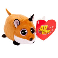 Мягкая игрушка ABtoys Лисичка рыжая, 10 см - M1012