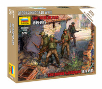 Сборные солдатики Zvezda Британские разведчики, масштаб 1:72 - ZV-6226