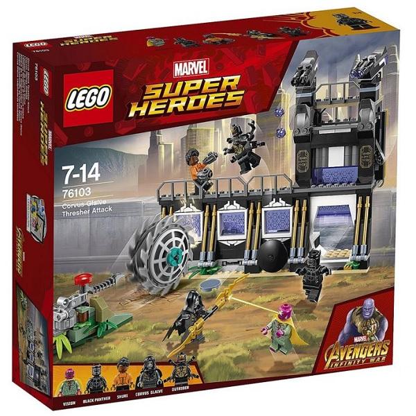 Конструктор LEGO 76103 Super Heroes Атака Корвуса Глейва - 76103