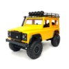 Радиоуправляемая машина MN MODEL джип Land Rover Defender (желтый) RTR 4WD масштаб 1:12 2.4G - MN-98