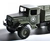 Стендовая модель WPL Военный грузовик, кузов с ограждением (зеленый, желтый), масштаб 1:64 - WPLMB-16