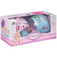 Набор 2 пупса в меховых костюмчиках, с игрушкой, Kaibibi baby, 2 вида - BLD199-1