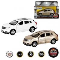 Инерционная металлическая машинка Пламенный мотор Cadillac SRX, 1:43 - 870223
