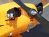 Радиоуправляемый самолет Top RC J3 желтый 1400мм KIT - top066A