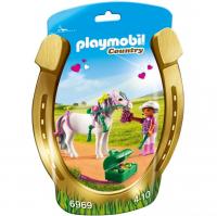 Конструктор Ферма Пони  Playmobil: Конюх с Пони Сердечко - 6969pm