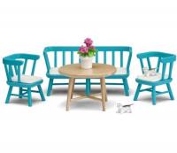 Кукольная мебель Lundby Смоланд Обеденный уголок - LB_60209600