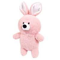 Мягкая игрушка ABtoys Флэтси Кролик розовый, 24 см - M5049