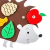 Развивающая игра из фетра Ежик - 1201001