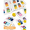 Настольная игра *МАТРЁШКИ НА ЛАДОШКЕ* 3 в 1 Играй Думай Учись Bondibon - ВВ4247