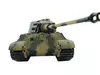 Радиоуправляемый танк Torro King Tiger, башня Henschel (Metal Edition) масштаб 1:16, ИК-пушка V3.0 2.4G RTR - TR1110000612-3.0