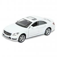 Машина металлическая HOFFMANN Mercedes-Benz CLS 63 AMG, 1:32, инерционная, черный|белый - 48264