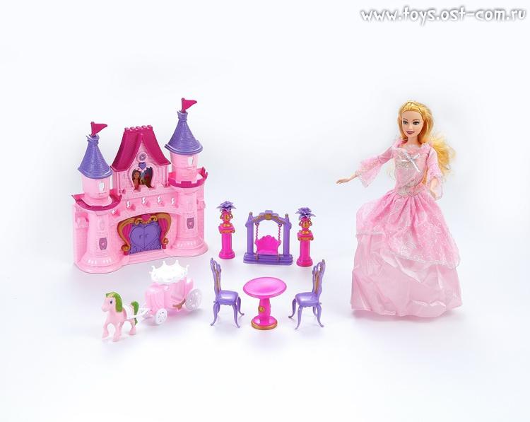 Игровой набор замок с куклой Dolly Toy *Розовые мечты* - DOL0803-005