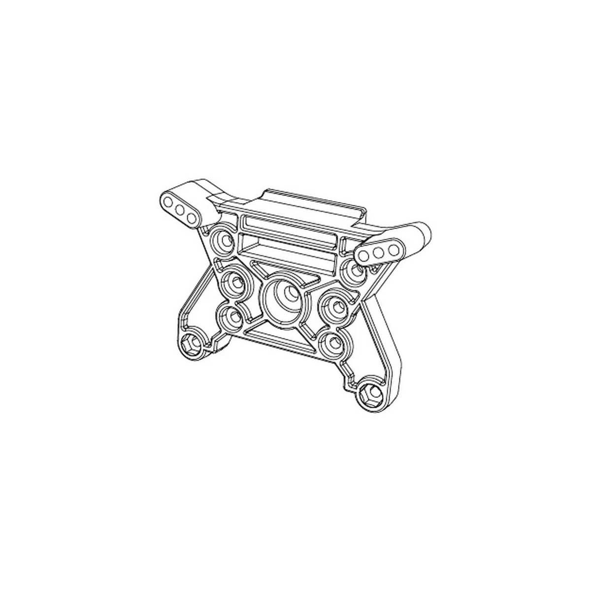 Стойка крепления передних амортизаторов для автомоделей MJX 10208 - MJX-10270