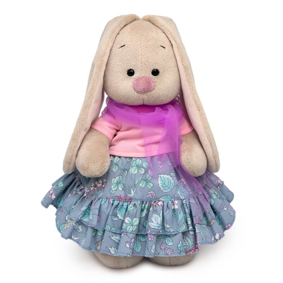 Мягкая игрушка Budi Basa Зайка Ми в юбке с оборками 25 см - StS-526