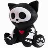Мягкая игрушка Abtoys Skelanimals Кошка черная, 20см - M4903