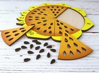 Обучение счету Woodland Подсолнух - 097103