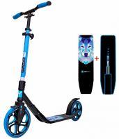 Самокат Y-SCOO RT 250 One*One 2 дизайна dark blue - 6386