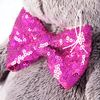 Мягкая игрушка Budi Basa Басик в галстуке-бабочке в пайетках, 25 см - Ks25-095
