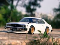 Кузов не окрашенный 1:10 1977 Skyline Hardtop 2000 GT-ES - KB-48635
