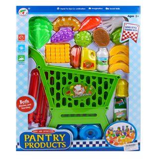 Тележка Наша Игрушка Мои покупки, 30 предметов - K6096-1