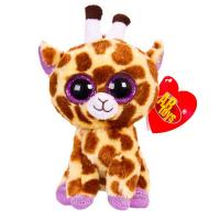 Мягкая игрушка ABtoys Жираф коричневый, 15 см - M0030п