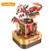 Конструктор музыкальная шкатулка RTOY Music Box *Летящий Дракон*, 480 элементов - JK1301