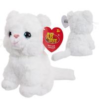 Мягкая игрушка Abtoys Кошечка белая, 15 см - M4907
