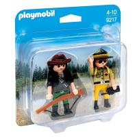 Конструктор Playmobil ДУО: Охотник и следопыт - 9217pm
