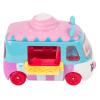 Три машинки Moose Cutie Car с фигурками Шопкинс Freezy Raiders