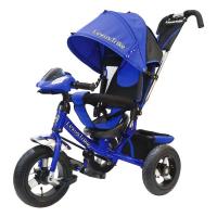 Велосипед трехколесный Lexus Trike надувные колеса 12* и 10* - 950M2-N1210-BLUE