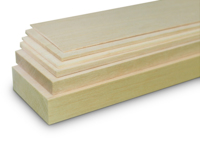Бальза листовая 15x100x1000мм - BALSA-15