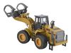 Металлический фронтальный погрузчик бревен HUI NA TOYS масштаб 1:40 - HN1914