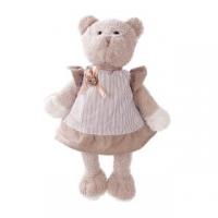 Мягкая игрушка Angel Collection Мишка Машенька 23см в сером. - 681394