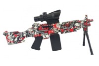 Пулемет CJ Toys M249 Mini стреляющий орбизами - FK972-Red