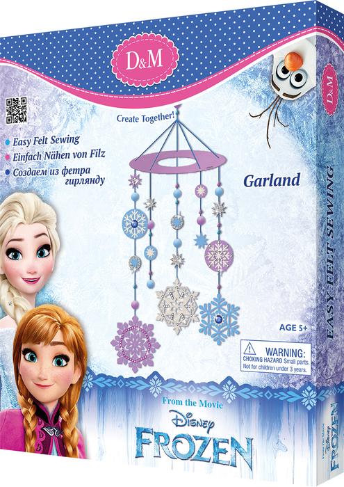 Набор для создания гирлянды из фетра DM *Холодное сердце*, Frozen - 63834