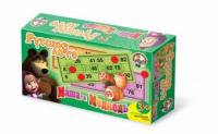Настольная игра Лото Маша и Медведь деревянное - 01421