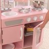 Кухня игровая Винтаж, цвет: розовый с белым - 53347_KE
