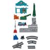 Игровой набор Mattel с паровозиком Томасом и подъемным краном Крэнки - DVF73
