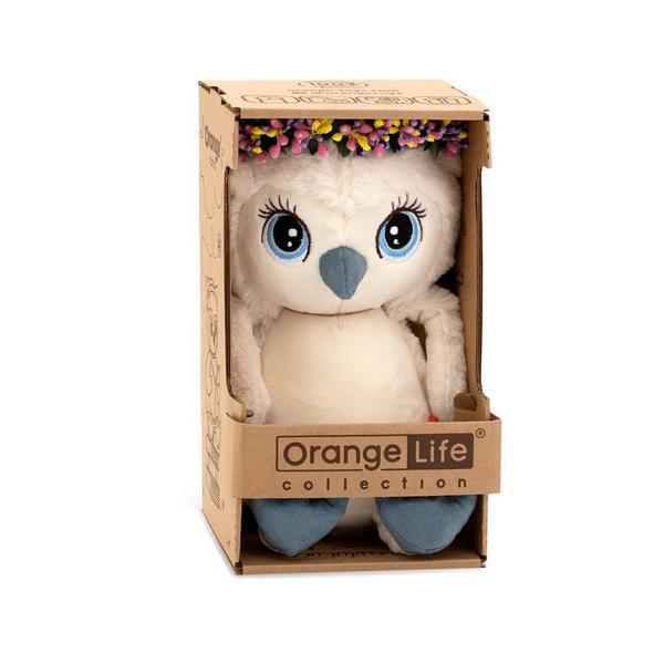 Мягкая игрушка Orange Toys Life Сова Лиза Цветочная фантазия 20 см - OS006-150|20