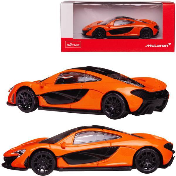 Машина металлическая Rastar McLaren P1, масштаб 1:43, цвет оранжевый - 58700OR