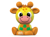 Интерактивная игрушка Kids Hits Кроха Забавный жирафик - KH10|002